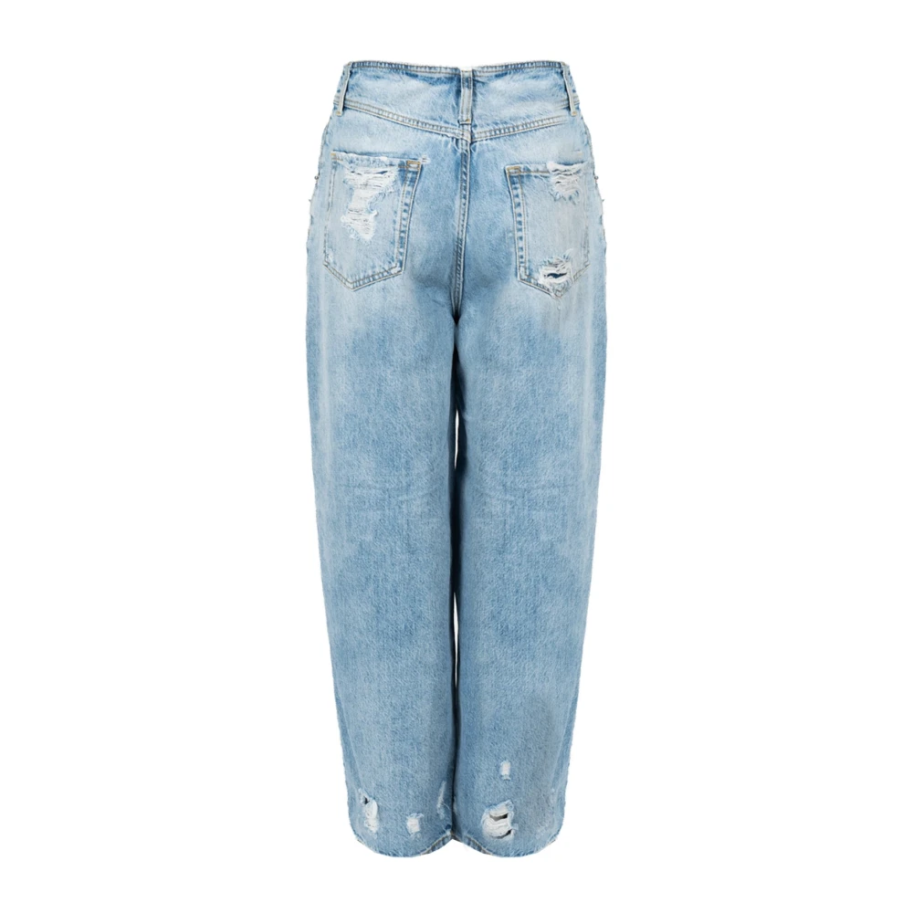 pinko Vintage Carrot Jeans Blue Dames