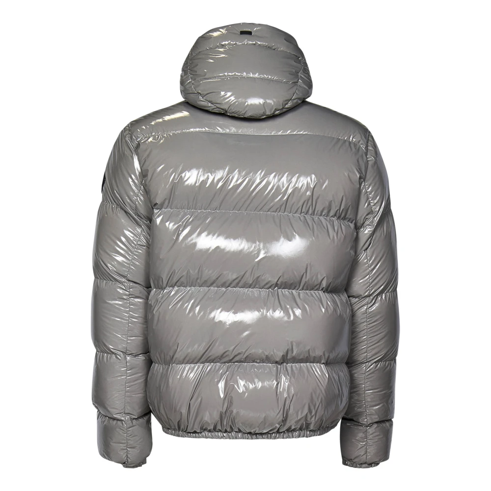 Herno Grijze donsjas met capuchon Gray Dames