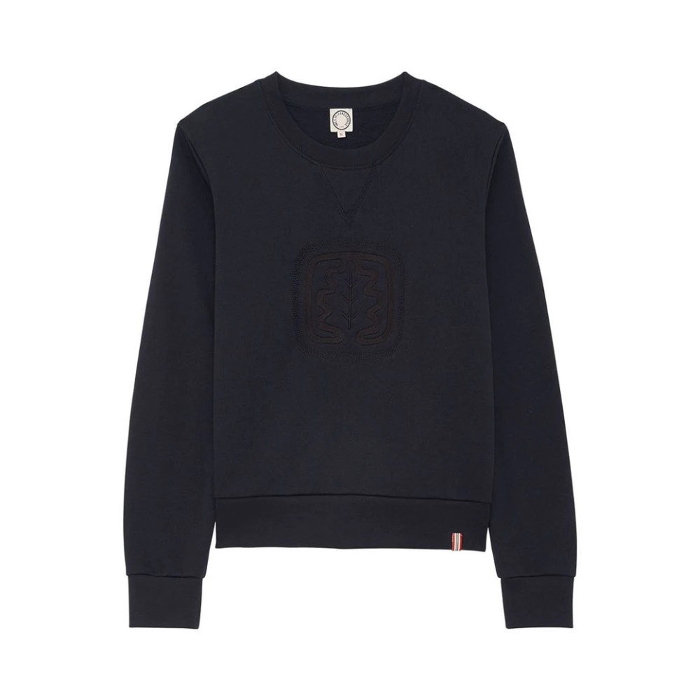 Ines De La Fressange Paris Clémence navy blue sweater Clémence navyblauwe trui Blue Dames