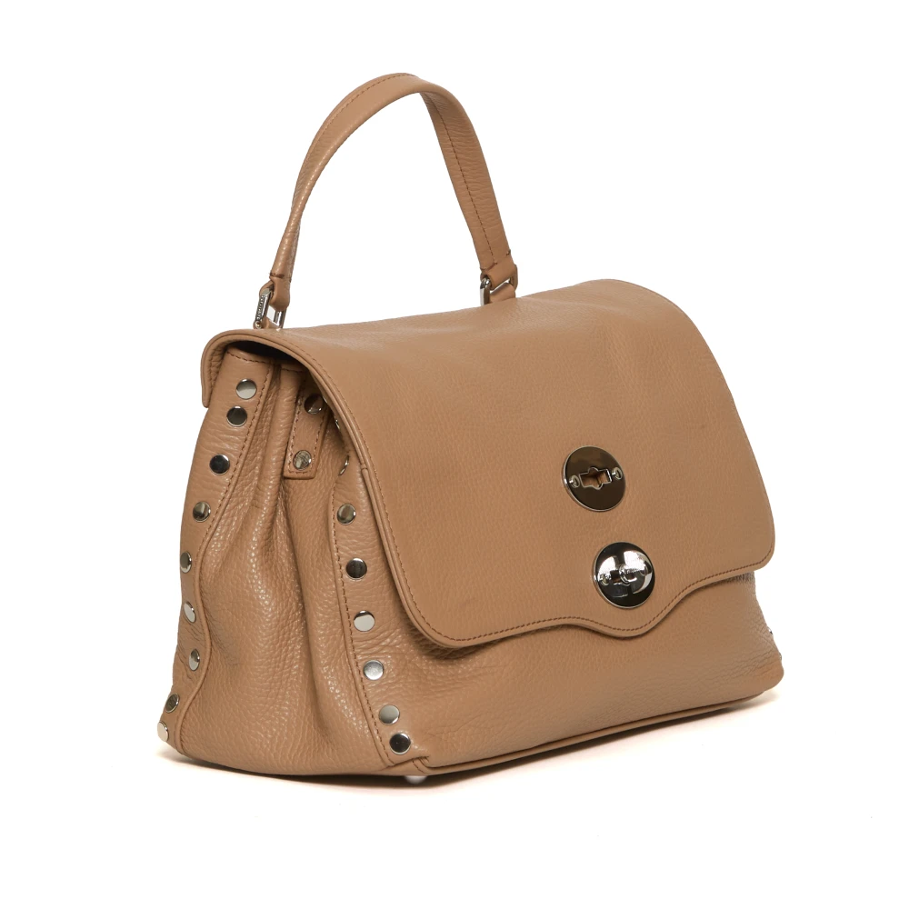Zanellato Elegante Leren Handtas voor Vrouwen Brown Dames