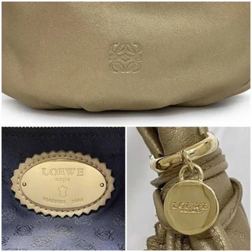 Loewe Pre-owned Leather shoulder-bags Yellow Dames