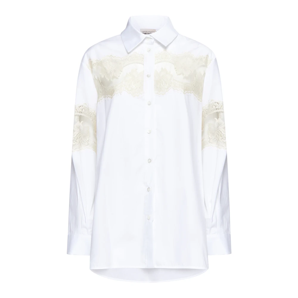 Semicouture Witte Fabiola Shirt White Dames