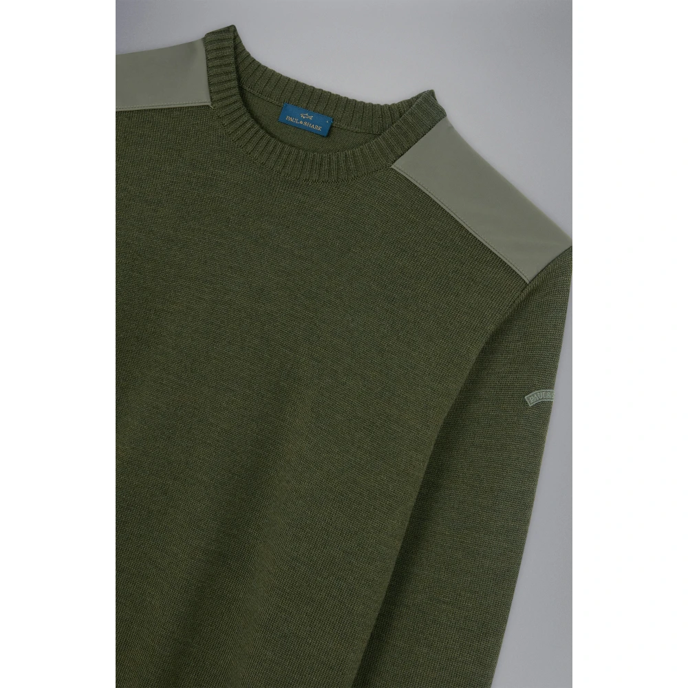 PAUL & SHARK Groene Sweater Collectie Green Heren