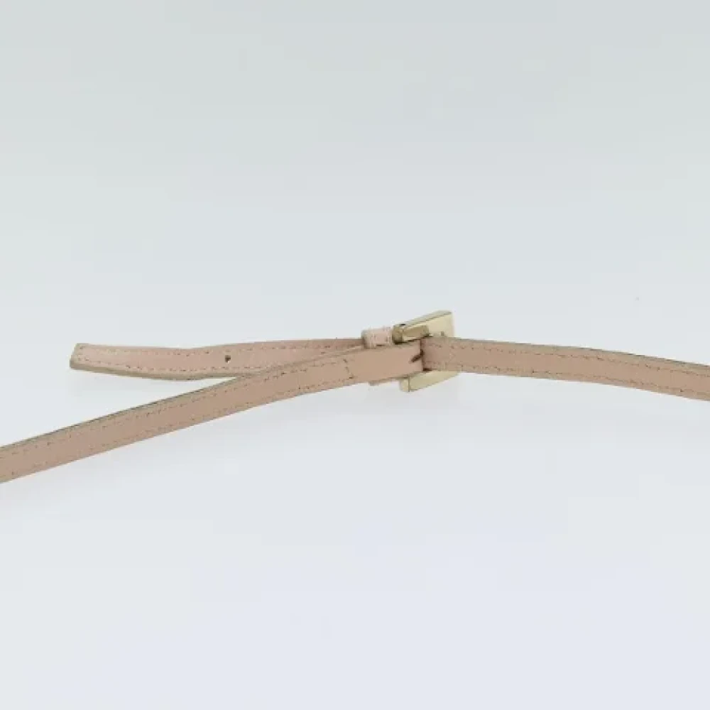 Fendi Vintage Pre-owned Canvas fendi-bags Beige Dames