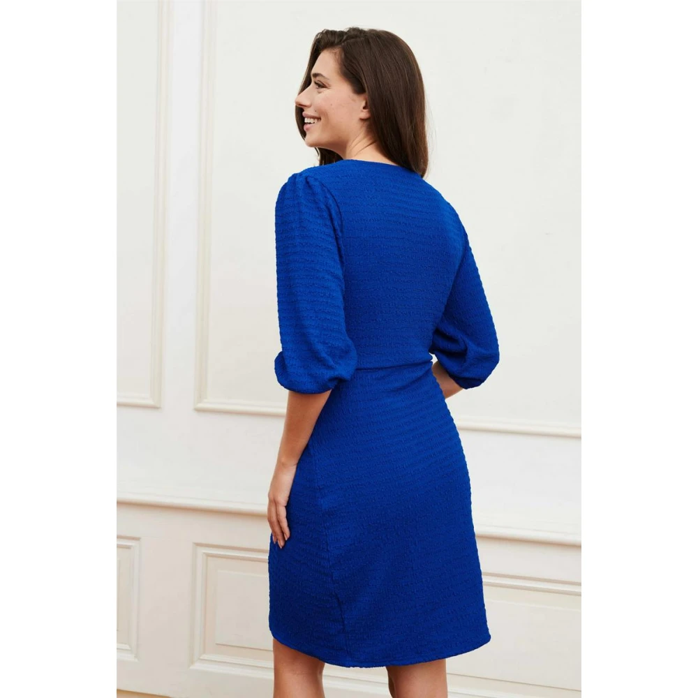 Lofty Manner Short Dresses Blue Dames