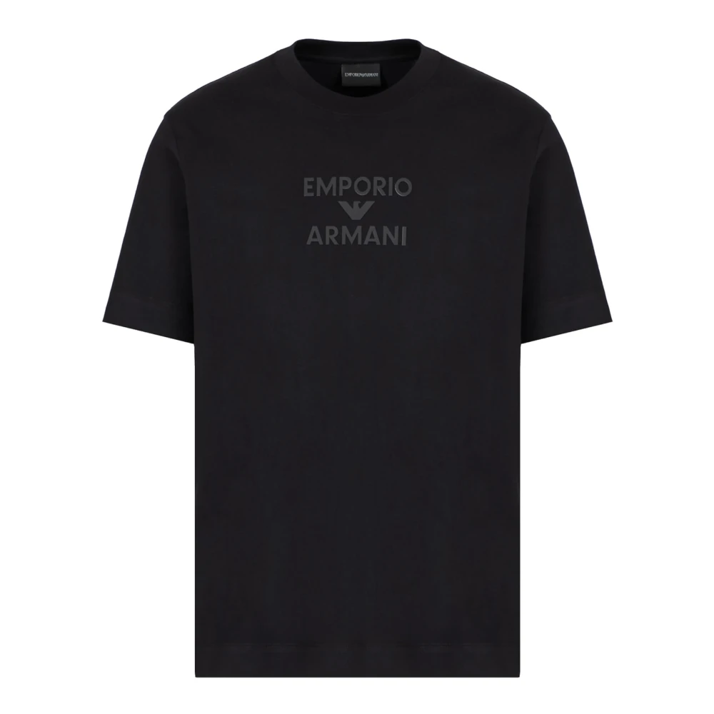Emporio Armani Men's Black T-Shirts, Xl, Short Sleeve T-Shirt