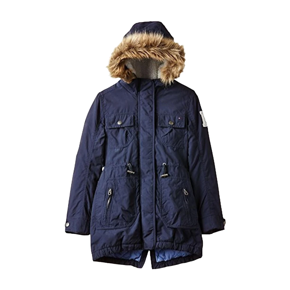 Tommy Hilfiger Girls Blue Benetta Jacket - Winter Jackets - 10 Y - Kids
