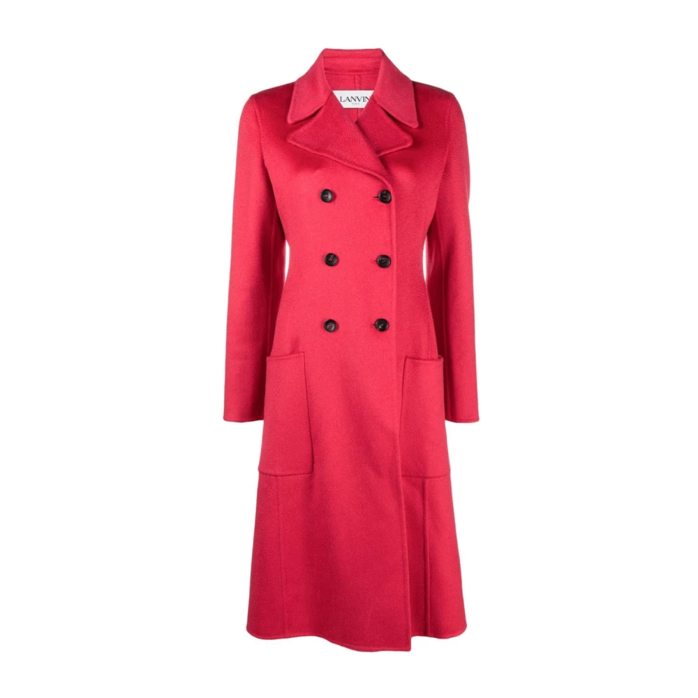 Coats > Double-Breasted Coats - - Lanvin - Modalova