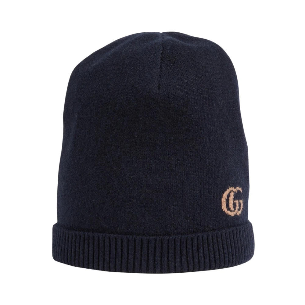 Gucci Blauwe Stijlvolle Hoeden voor Mannen Blue Unisex