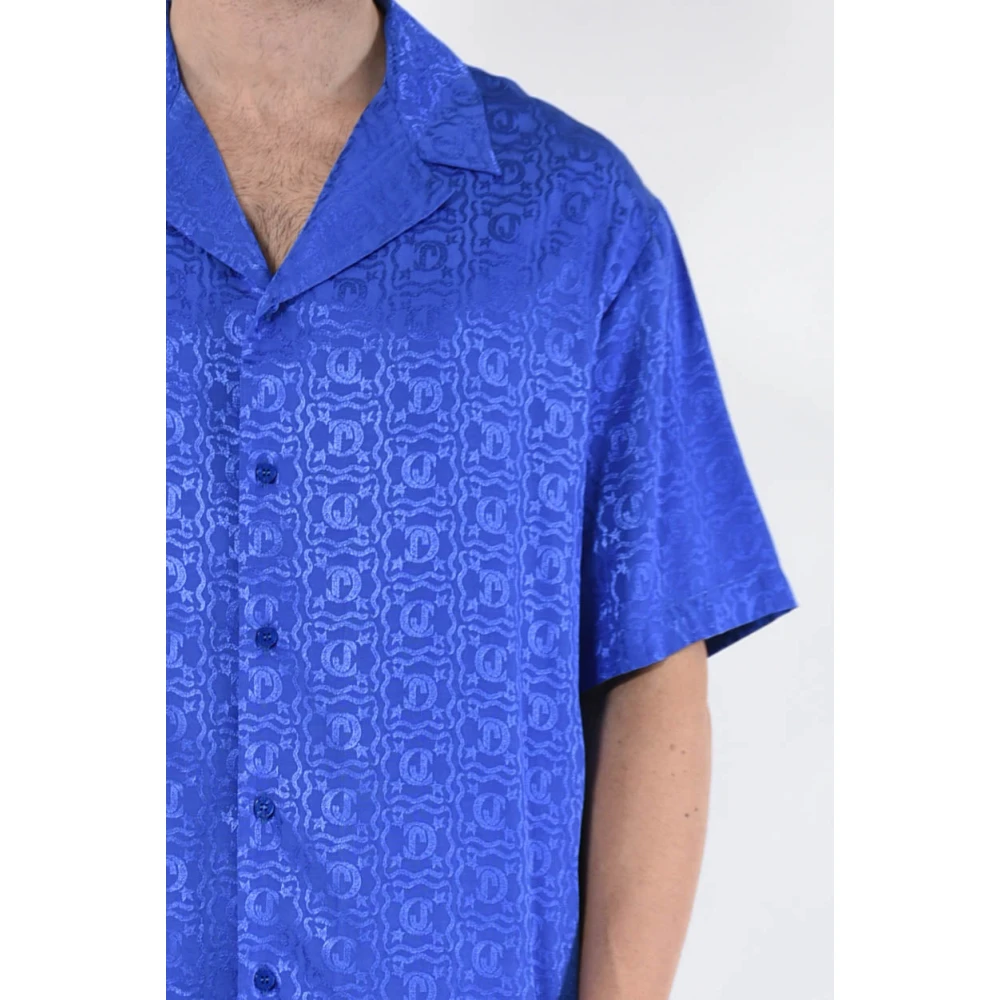 Just Cavalli Formal Shirts Blue Heren