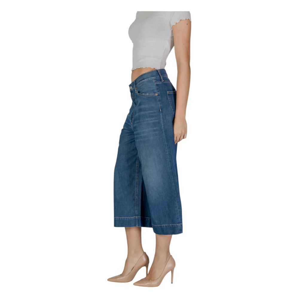 Replay Cropped Jeans Blue Dames