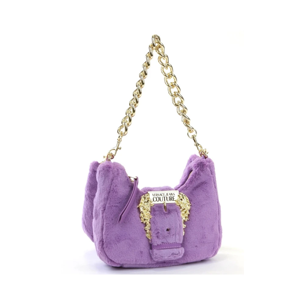 Versace Jeans Couture Eco-Bont Tas Purple Dames
