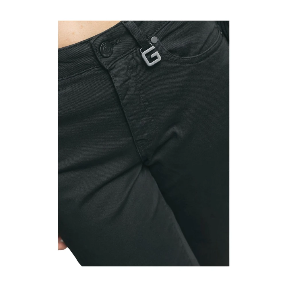 Gaëlle Paris Slim-fit Denim Jeans Black Dames
