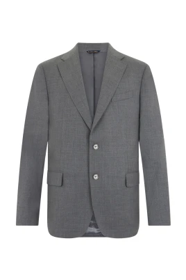 Rese-blazer i slät twill