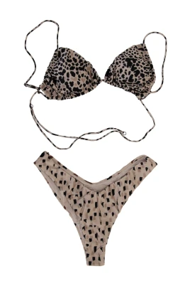 Djurtryck Bikini Set