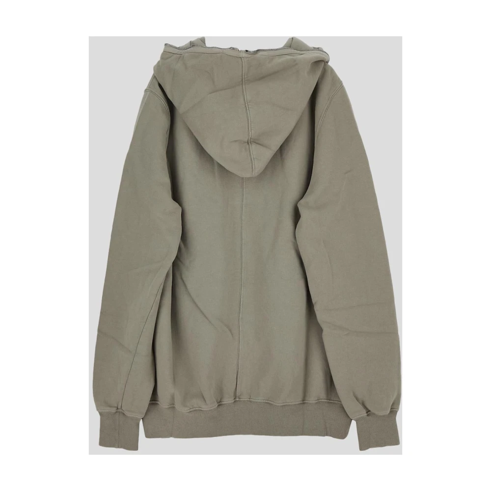 Rick Owens Jumbo Gimp Hoodie Katoenen Sweatshirt Brown Heren