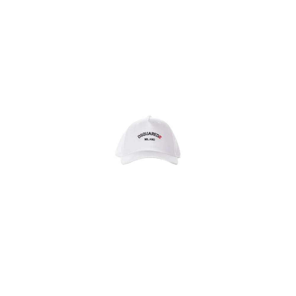 Dsquared2 Unisex Wit Accessoires One Size, Caps