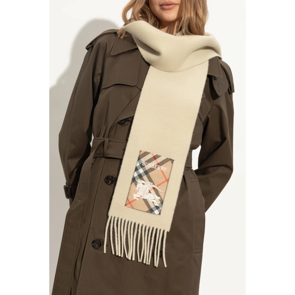 Burberry Kasjmier sjaal Beige Heren