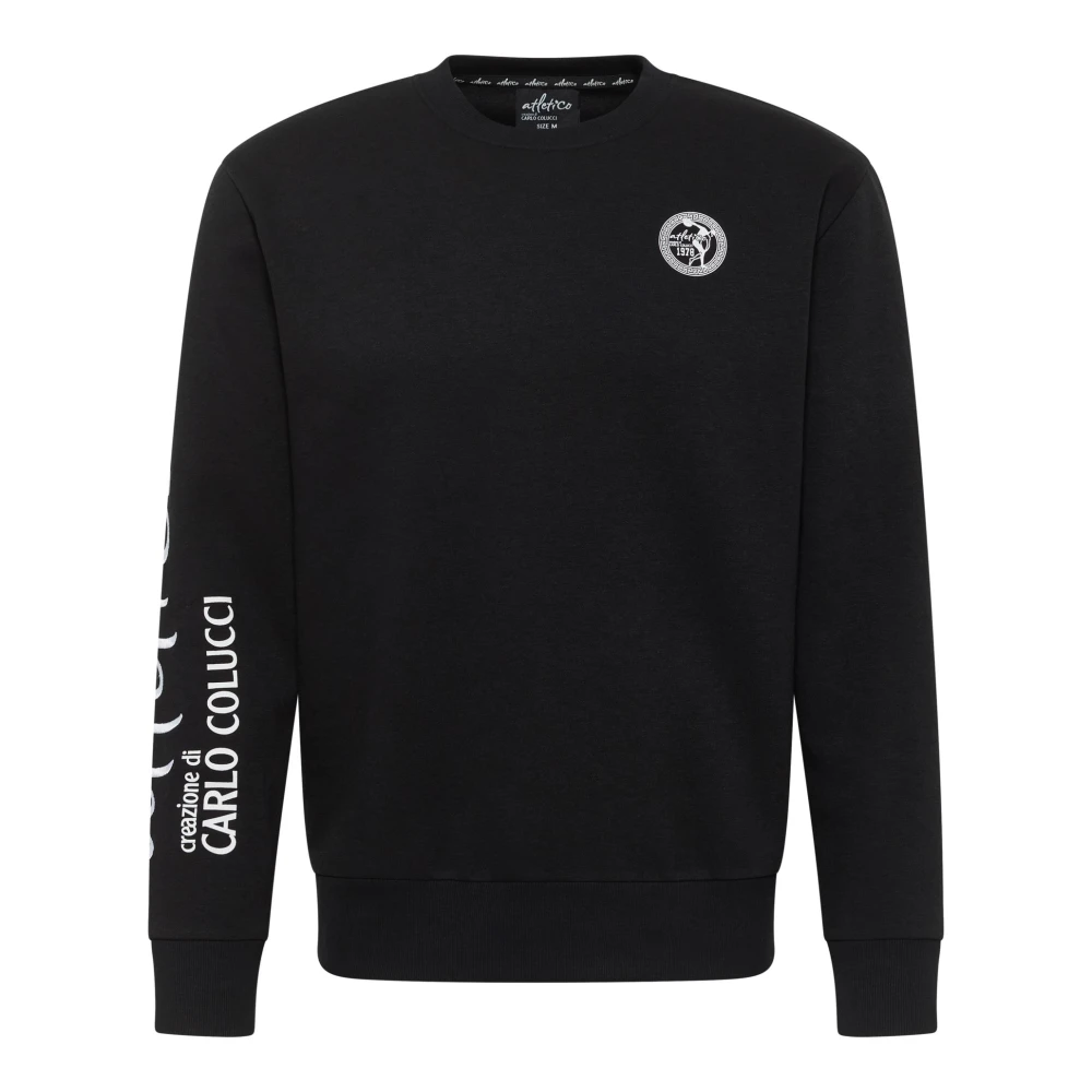Carlo colucci Atletico Sweatshirt Domenis Black Heren
