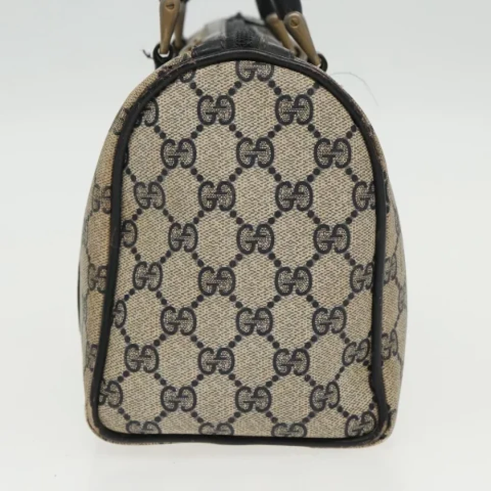 Gucci Vintage Pre-owned Leather gucci-bags Blue Dames