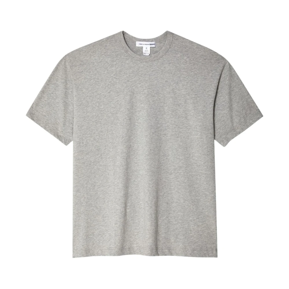 Comme des Garçons Klassiek Wit T-shirt Gray Heren