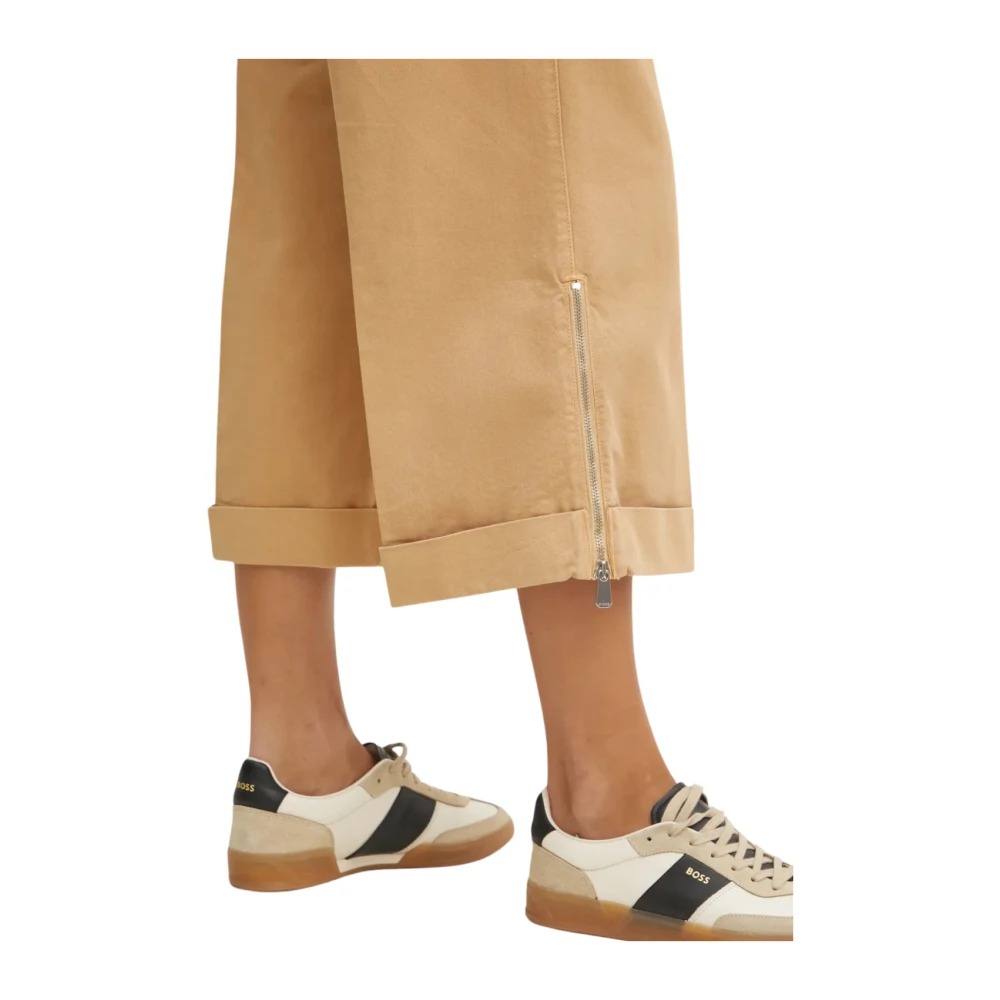 pinko Bruine Stijlvolle Broek Beige Dames