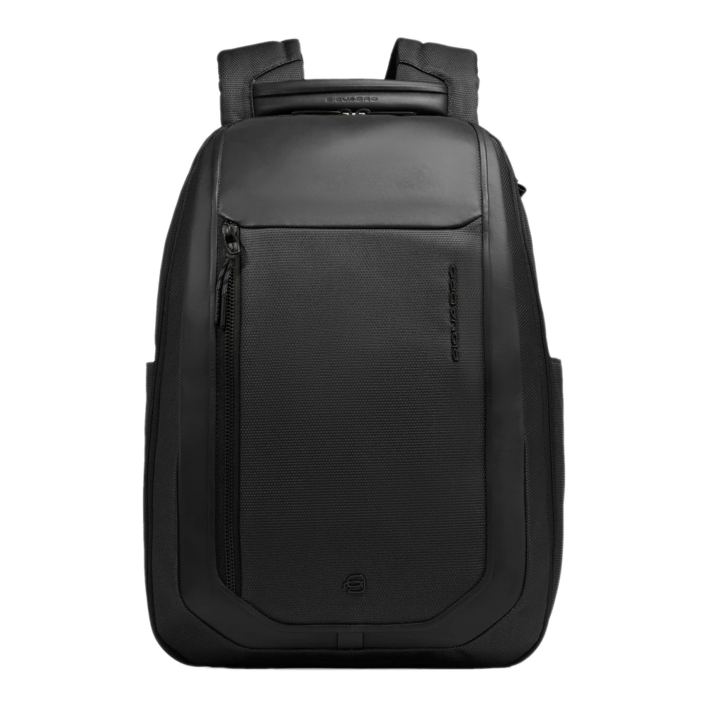 Piquadro Unisex Noir - Bags > Backpacks