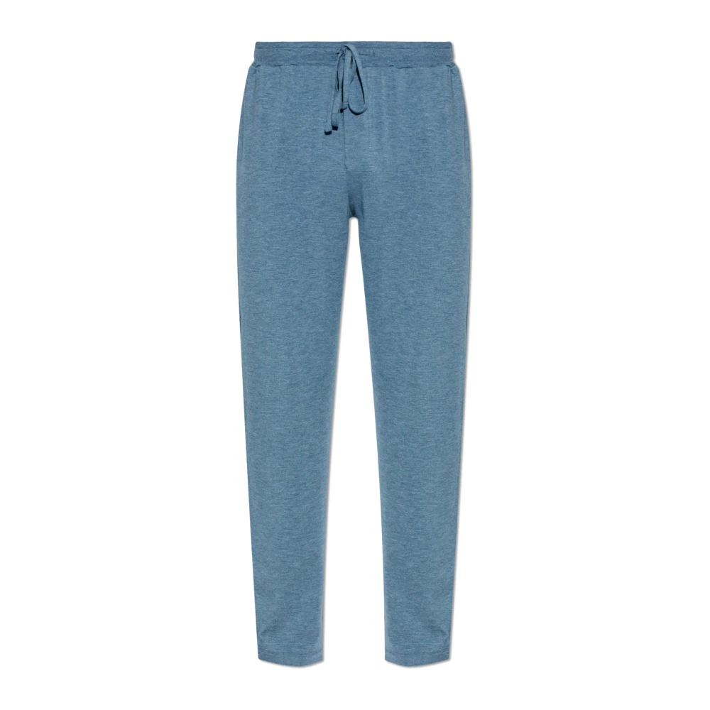 Hanro Herr Blå Nattkläder M, Drawstring Pants
