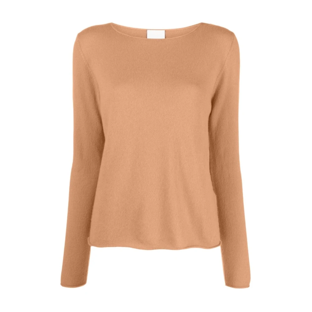 Allude 235 11180 Pullover Stijlvol Ontwerp Brown Dames