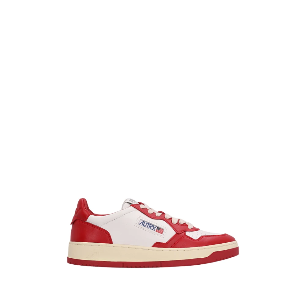 Autry Men's Multicolor Sneakers, 11 Uk, Medalist Low Leather Trainers