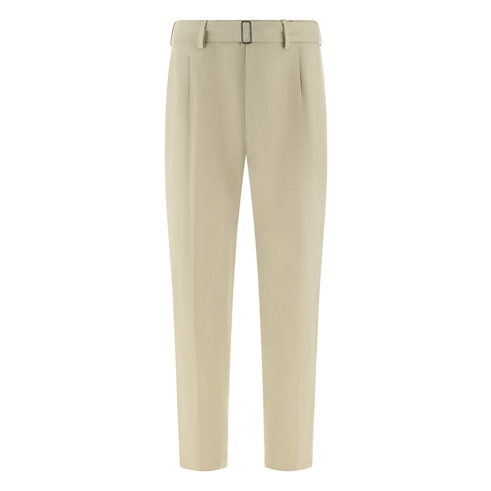 Boggi Milano Hombre Beige - Pantalones De Lino - Trousers - 3XL - Pantalones De Lino