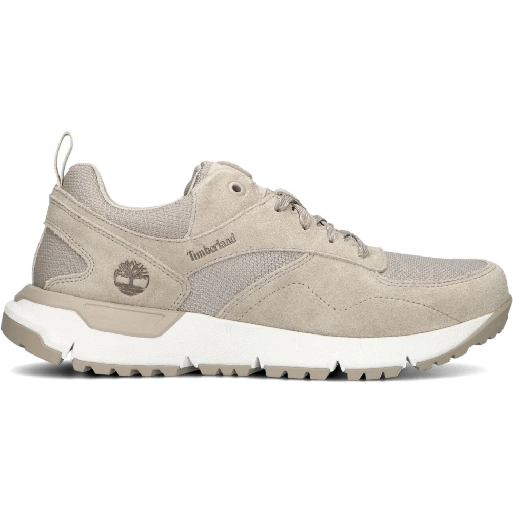 Timberland Heren Voyager Park Low Lace Up Sneakers Heren Schoenen Beige