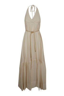 beige-halterneck-tiered-skirt-dress