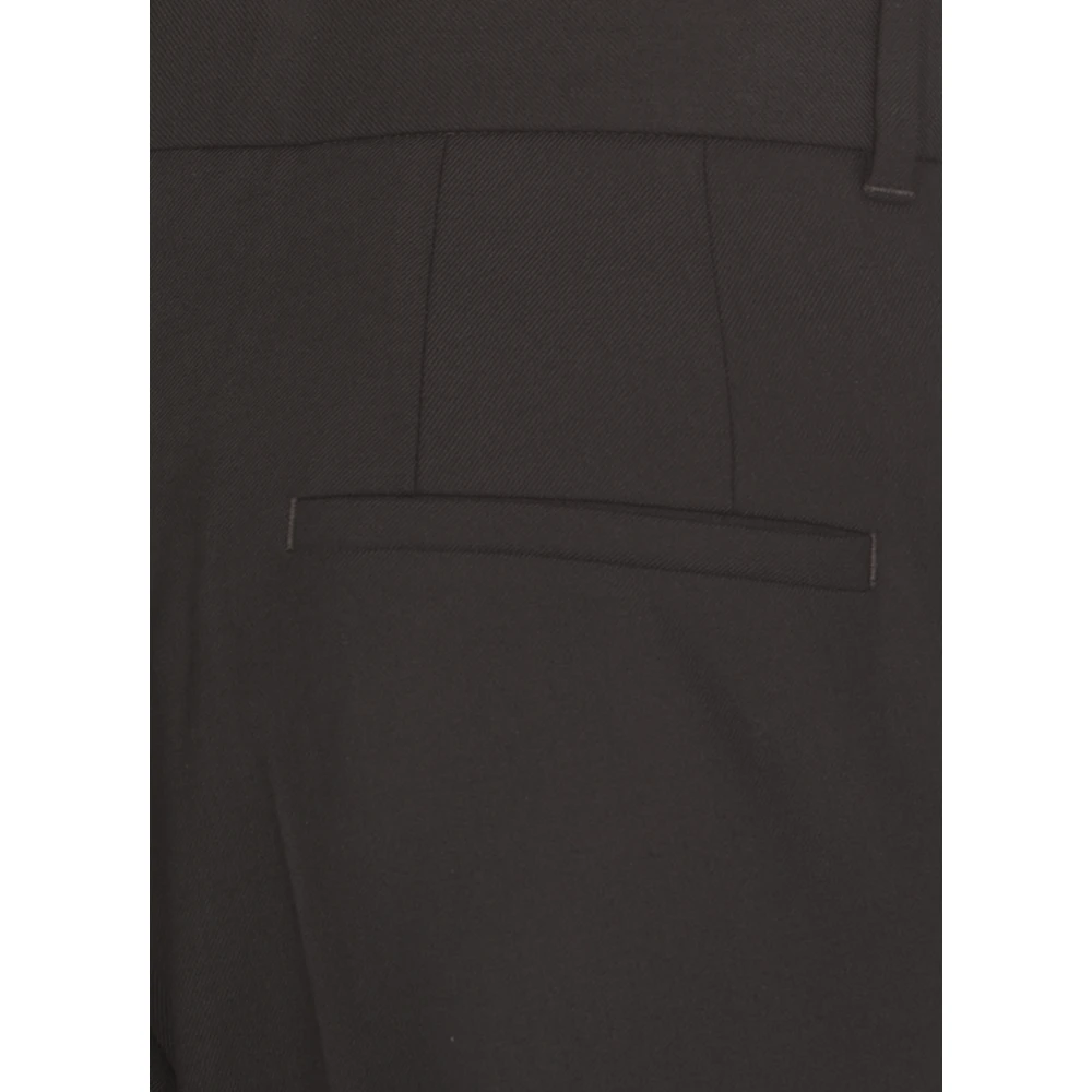 Casablanca Zwarte Wollen Broek Black Heren