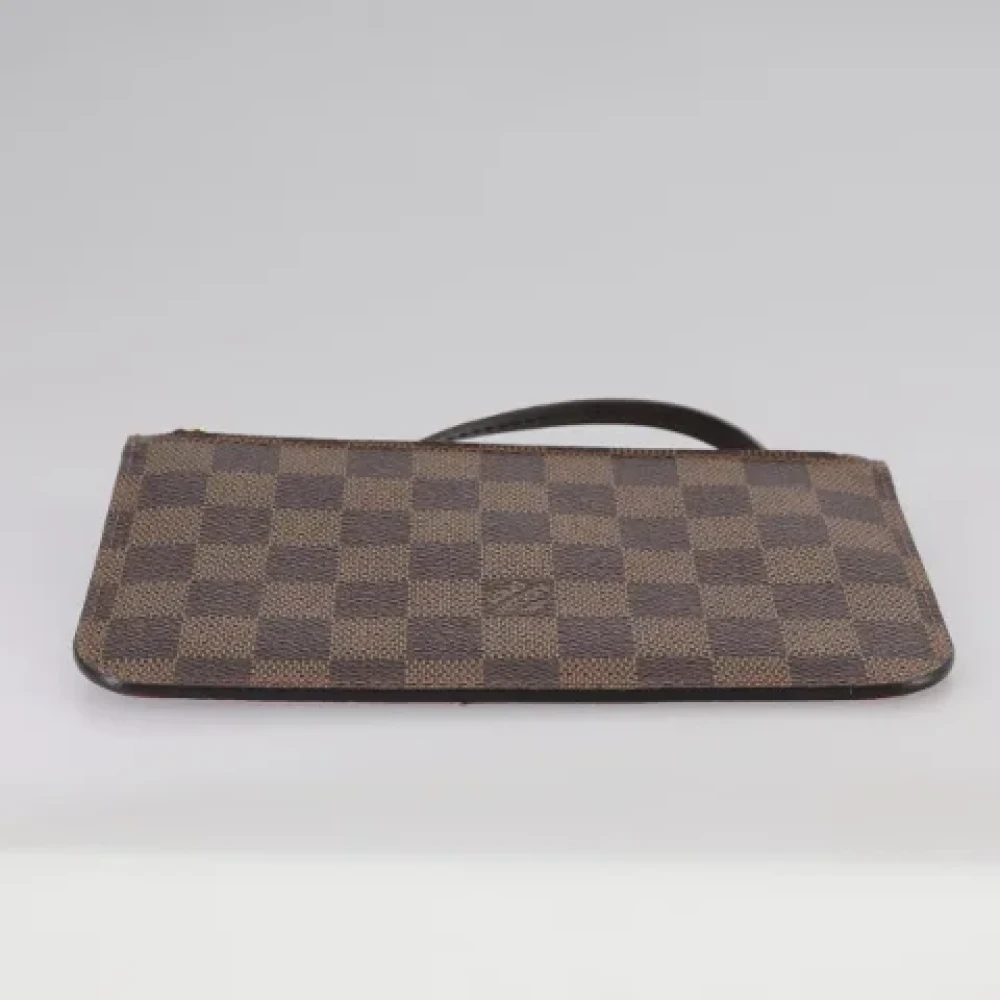 Louis Vuitton Vintage Pre-owned Canvas pouches Brown Dames