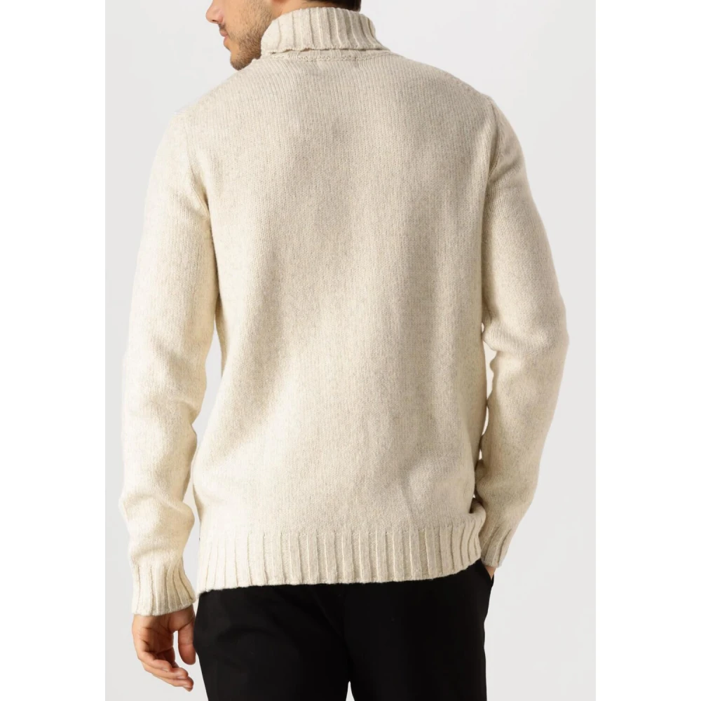 Dstrezzed Heren Turtleneck Sweaters & Vests White Heren