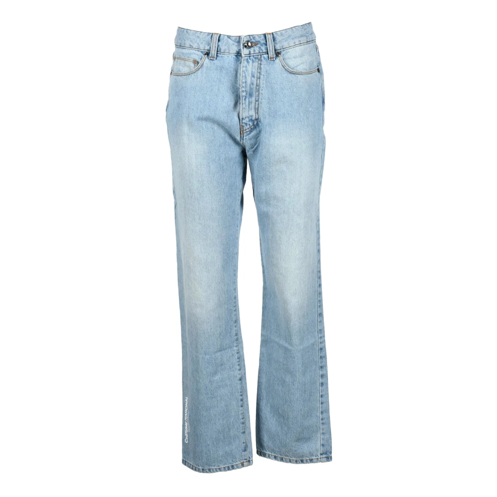 Costume National Moderne Jeans 100% Katoen Blue Dames