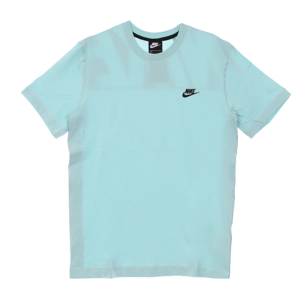 Nike T-shirt met korte mouwen en ronde hals Blue Heren