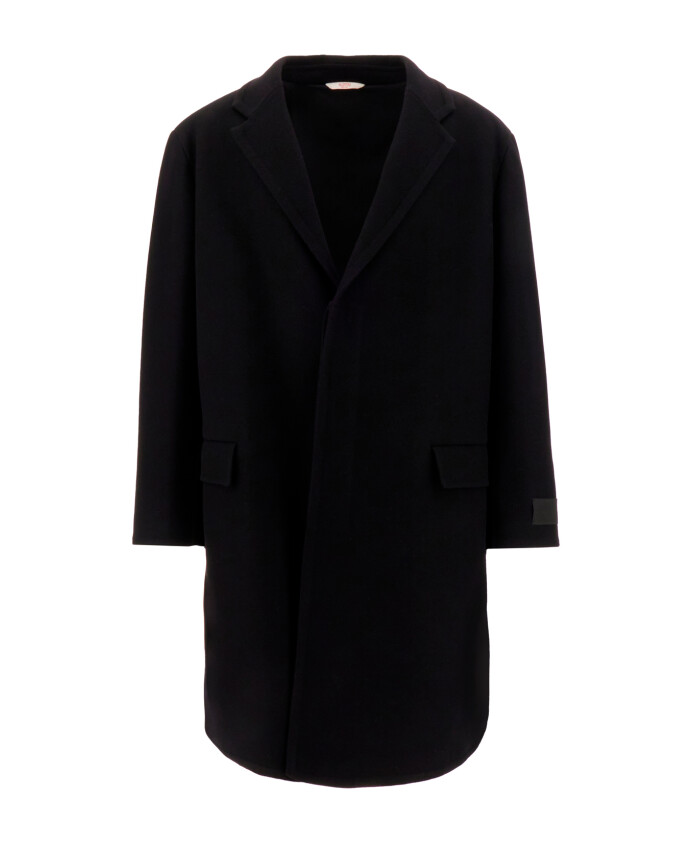 manteau-oversize-noir-en-laine-melangee