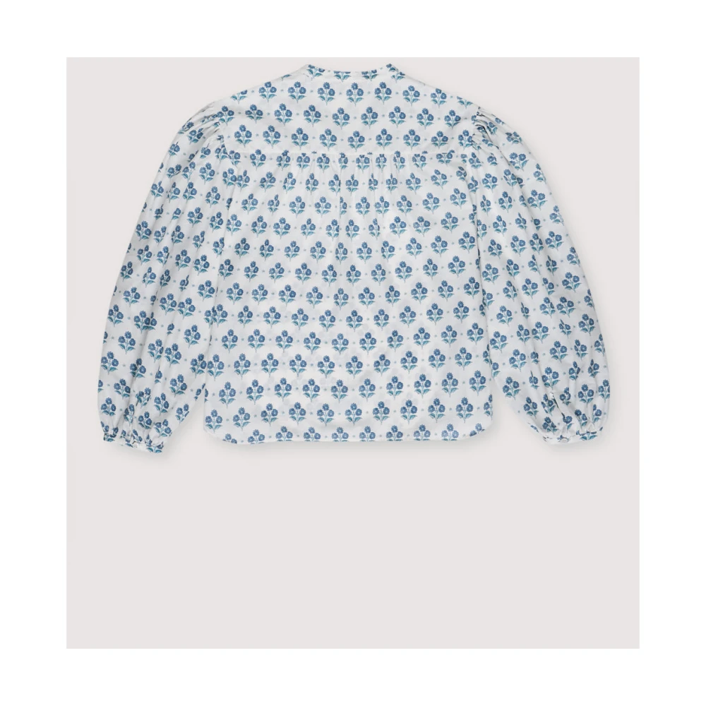 The New Society Eleni Woman Blouse Blue Dames
