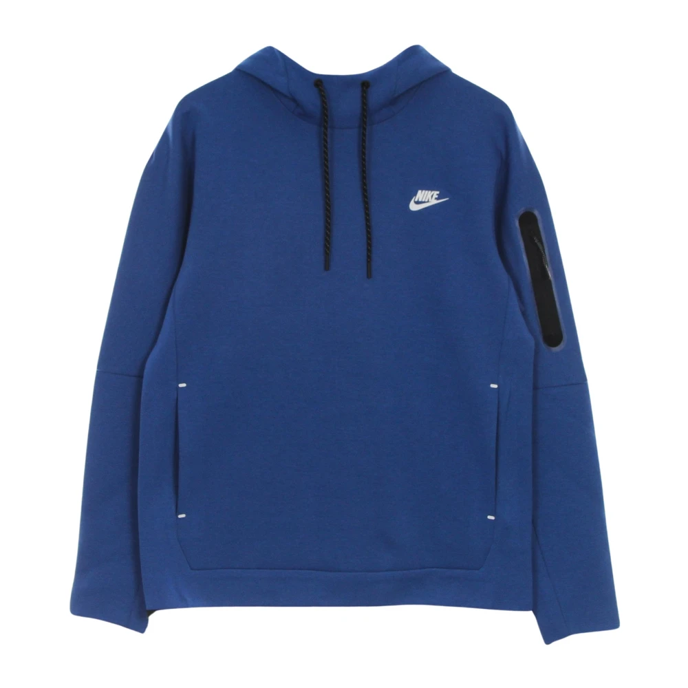 Nike Tech Fleece Pullover Hoodie Blue, Herr