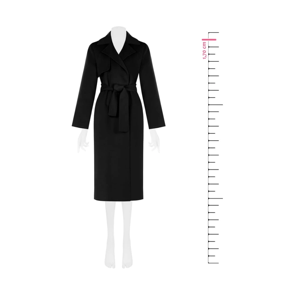 RINASCIMENTO Herfst Winter Jas Collectie 2024 25 Black Dames