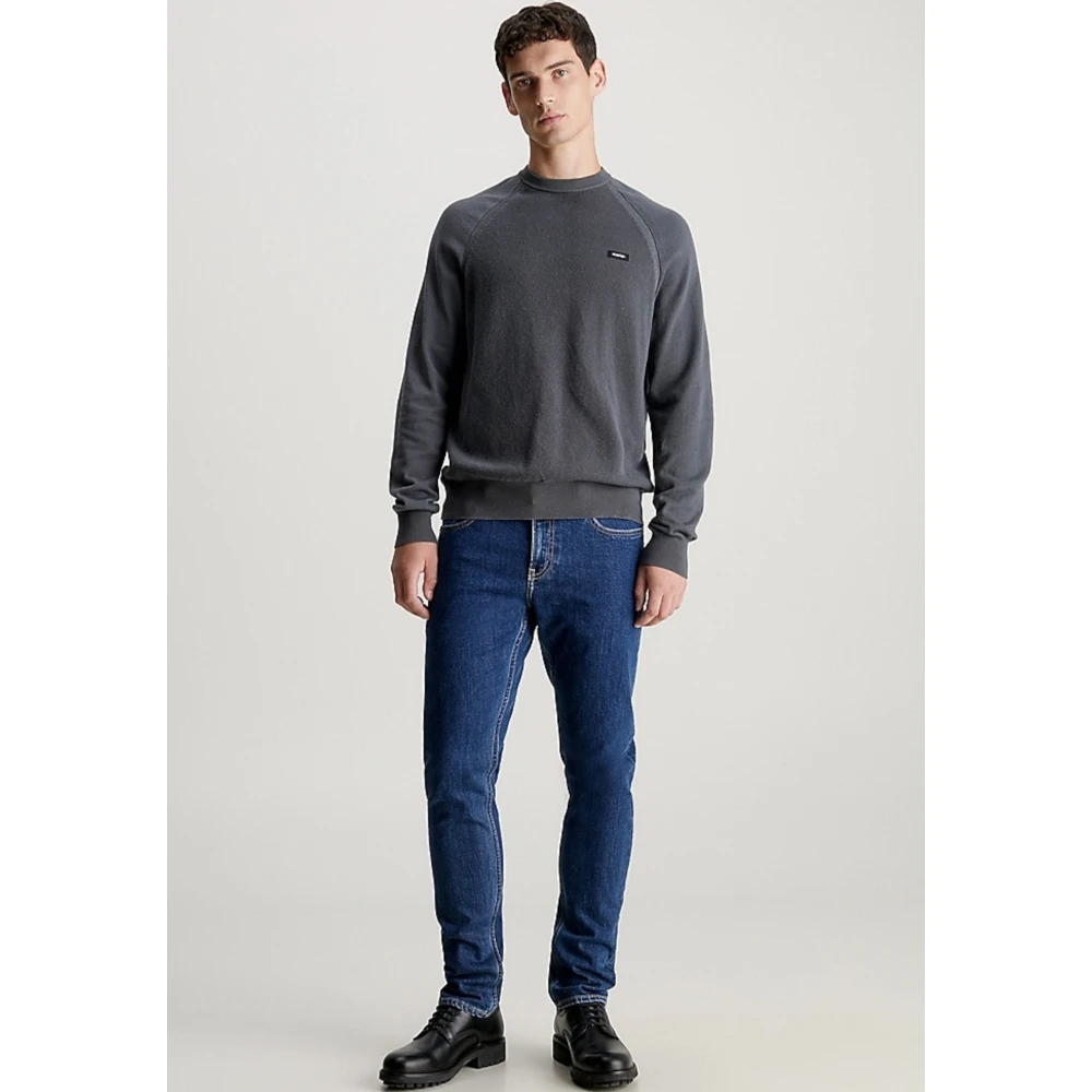 Calvin Klein Slim Fit Donkere Denim Jeans Blue Heren