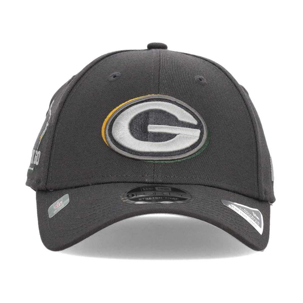 new era NFL Draft Curvy Visor Hat Snapback Gray Heren