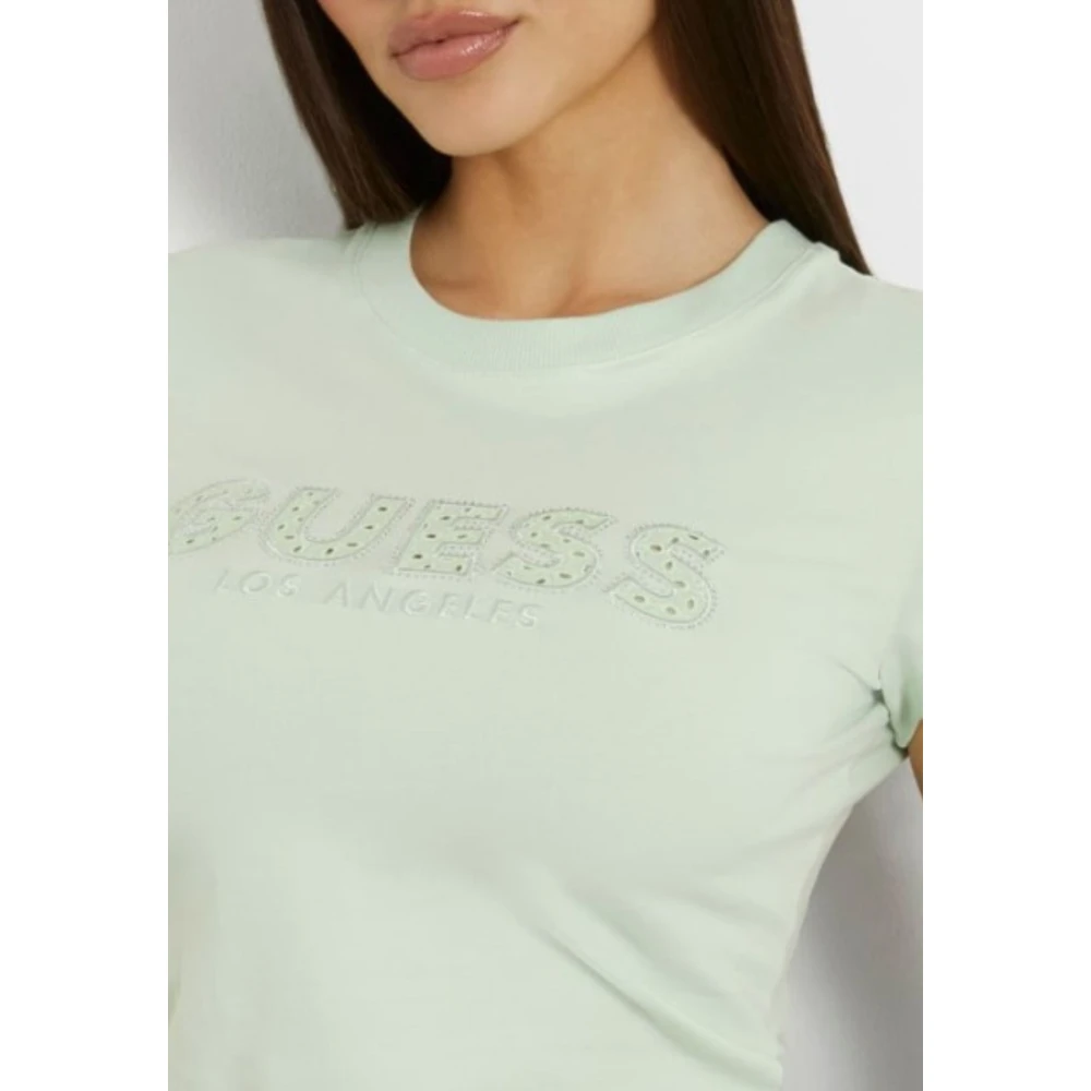 Guess Sangallo Dames T-shirt Green Dames