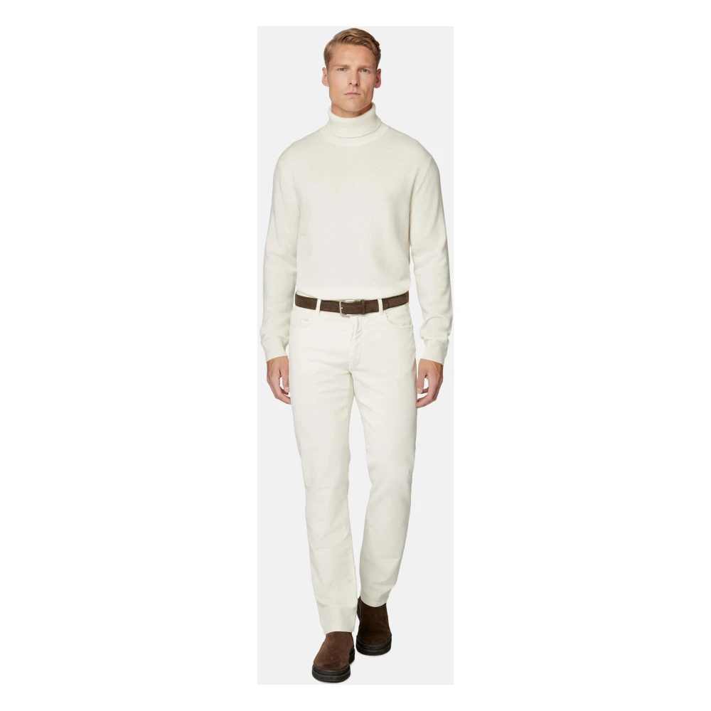 Boggi Milano Polokraagtrui White Heren
