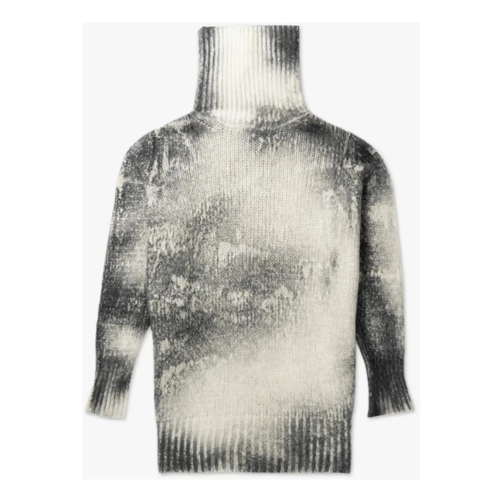 Avant Toi Handgeschilderde marmerprint trui Multicolor Dames