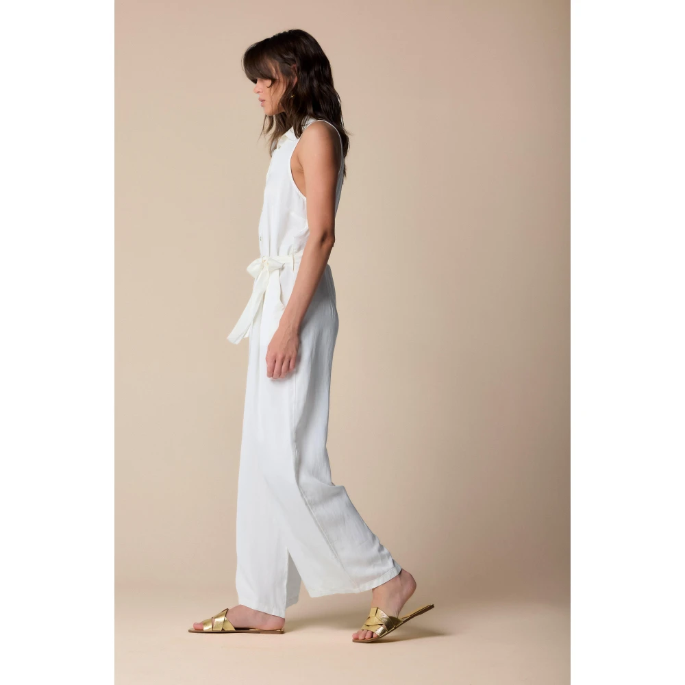 Kocca Stijlvolle Jumpsuits voor Vrouwen White Dames