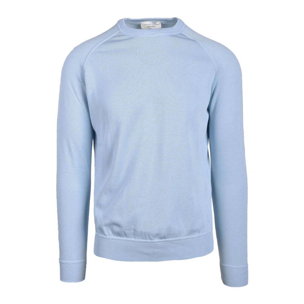 Knitwear > Round-neck Knitwear - - Filippo De Laurentiis - Modalova
