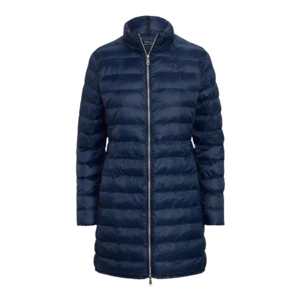 Polo Ralph Lauren Women's Blue Insulated Coat - Parkas - Xs - Coats